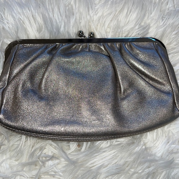 Leather clutch